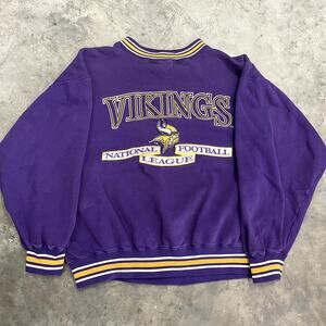 Vintage Logo Athletic Minnesota Vikings NFL Sweatshirt